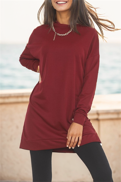 Armalı Tunik Bordo