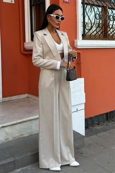 Audrey Crop Ceket Takım 10106