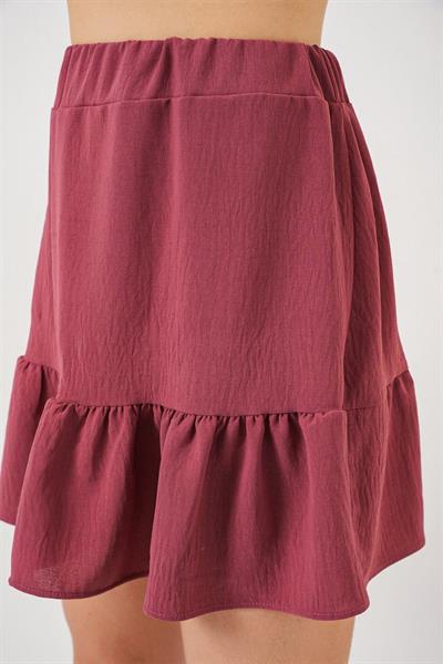 Ayrobin Mini Etek 8054 - Gül Kurusu