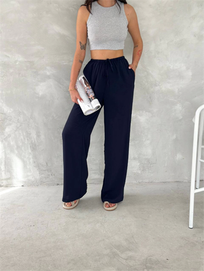 Ayrobin Oversize Pantalon - Lacivert