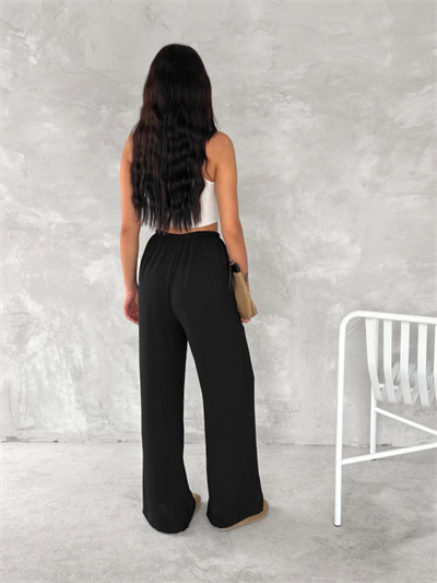 Ayrobin Oversize Pantalon - Siyah