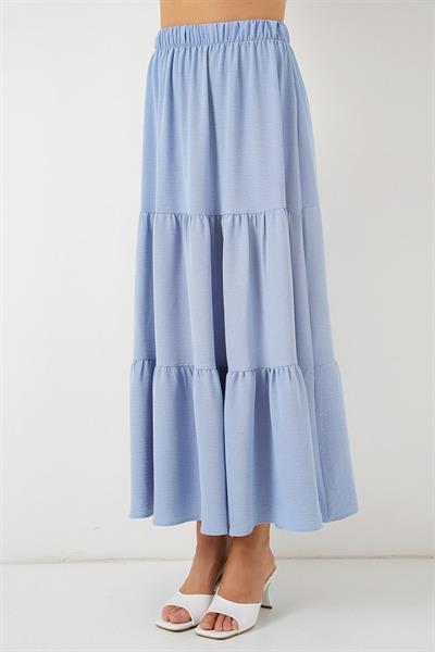 Ayrobin Uzun Etek 8048 - Mavi
