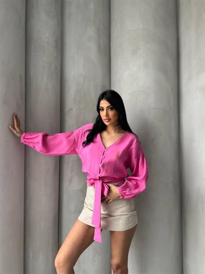 Bağlama Detaylı Gömlek