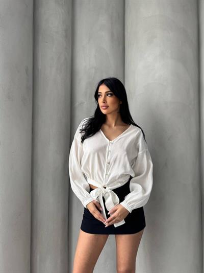 Bağlama Detaylı Gömlek