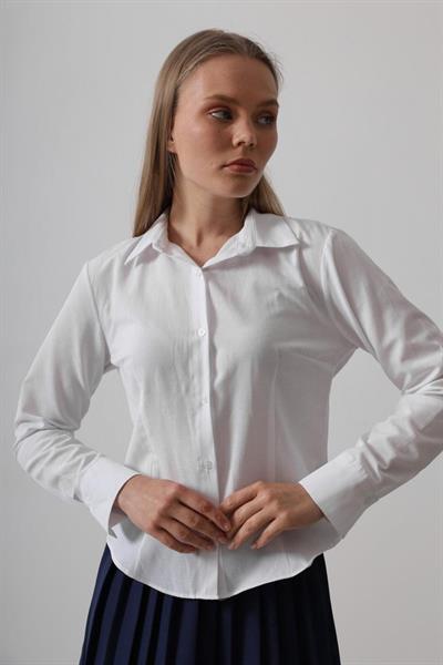Basic Gömlek - Beyaz