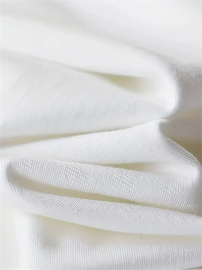 Baskılı Oversize Bisiklet Yaka T-shirt - Beyaz