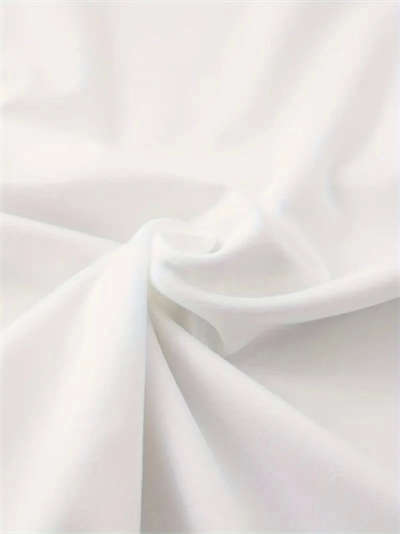 Baskılı Oversize Bisiklet Yaka T-shirt - Beyaz