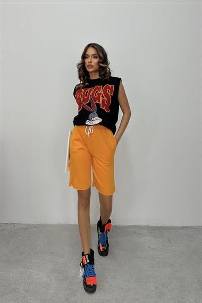 Beata Baskılı Şort Takım 9309-10