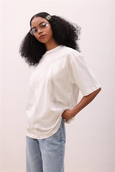 Beatrice Geçiş Baskılı Tişört 8017-8