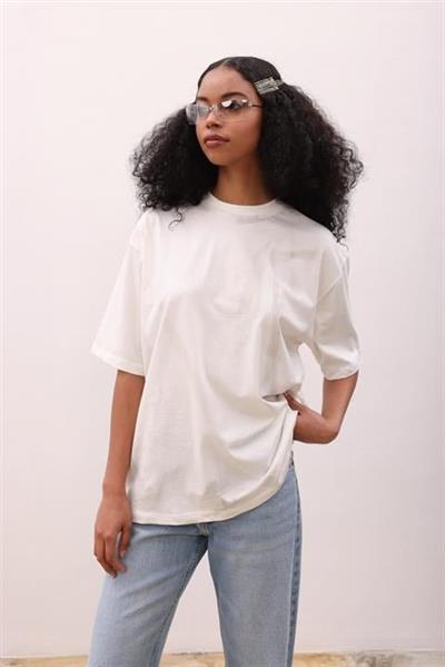 Beatrice Geçiş Baskılı Tişört 8017-8