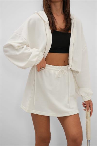 Beli Lastikli Mini Etek