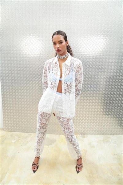 Beluga Dantel Pantolon Takım 9589-08