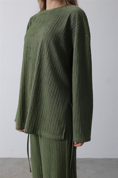 Biye Detaylı Takım - Haki