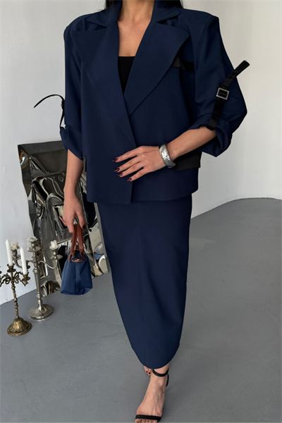 CROP CEKET - ETEK TAKIM - Lacivert