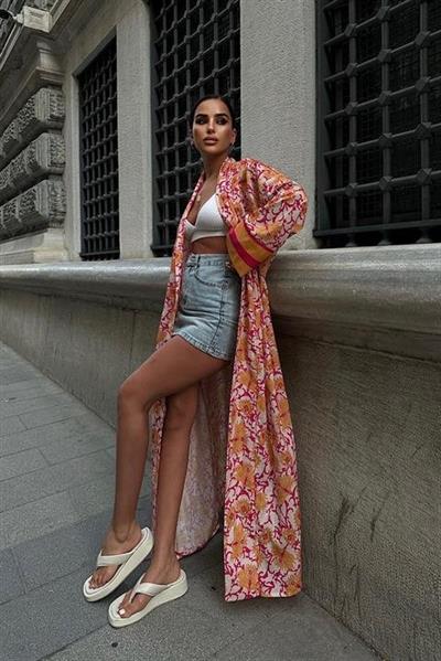 Camilla Keten Kimono 5157-08