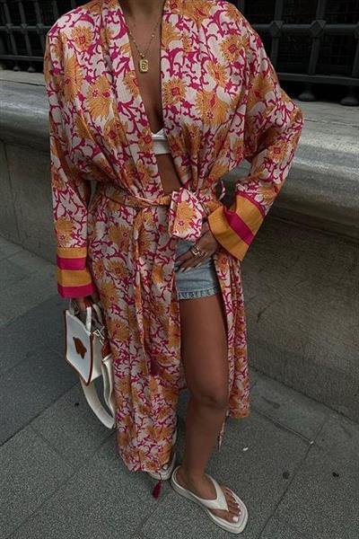 Camilla Keten Kimono 5157-08