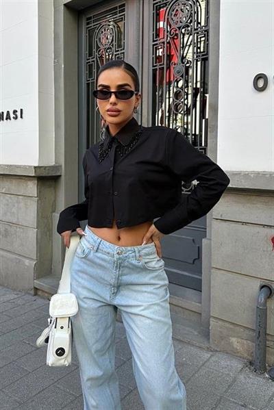 Carmen Püskül Detaylı Gömlek 3387-08