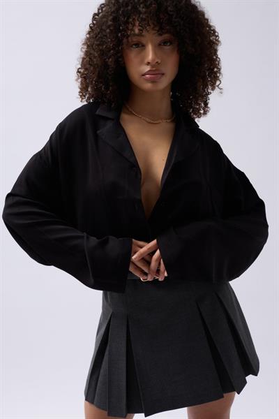 Ceket Yaka Cepli Gömlek