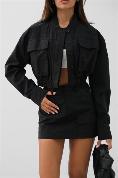 Cep Detay Paraşüt Etek