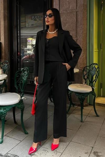 Cherries Büstiyerli Üçlü Takım 9891