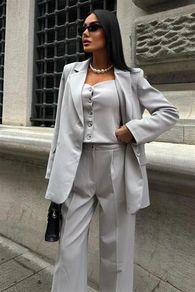 Cherries Büstiyerli Üçlü Takım 9891