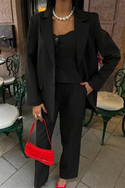 Cherries Büstiyerli Üçlü Takım 9891