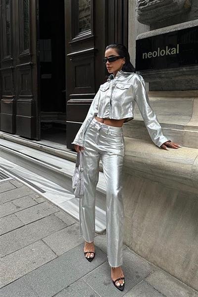 Christie Parlak Gabardin Takım 9914