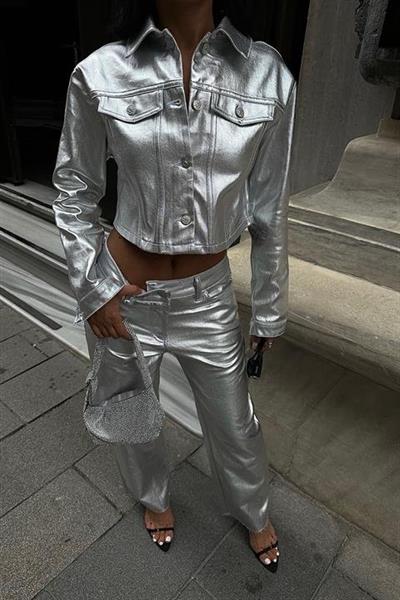 Christie Parlak Gabardin Takım 9914