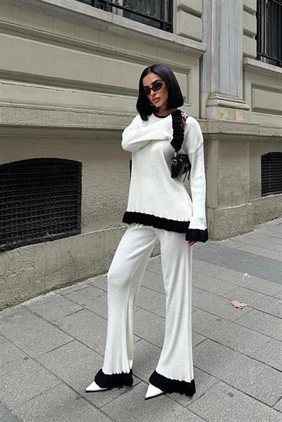 Coleman Çift Renk Triko Takım 9963