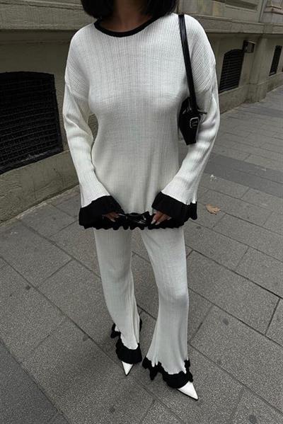 Coleman Çift Renk Triko Takım 9963