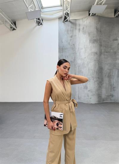 Cura Yelek Pantolon İki̇li̇ Takim