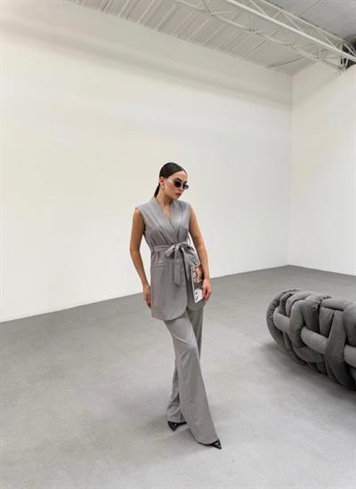 Cura Yelek Pantolon İki̇li̇ Takim