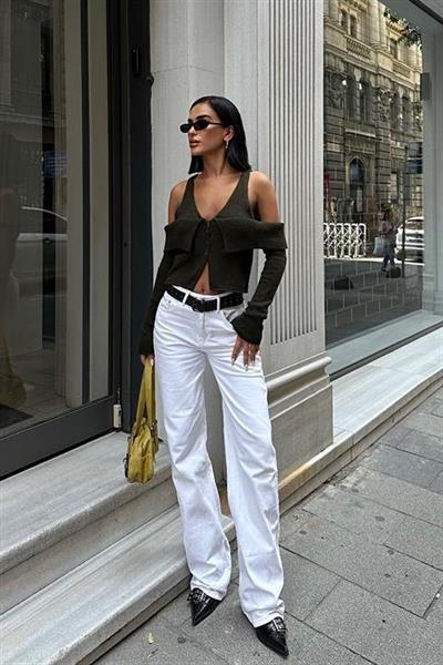 Cynthia Cut Out Triko Hırka 5116-23