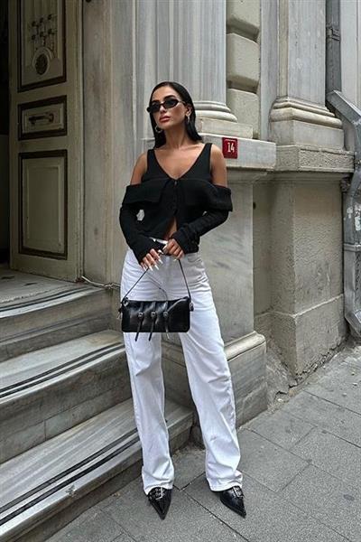 Cynthia Cut Out Triko Hırka 5116-23