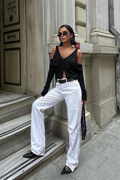 Cynthia Cut Out Triko Hırka 5116-23