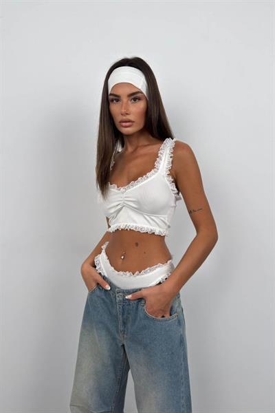 Dantel Detaylı Büstiyer