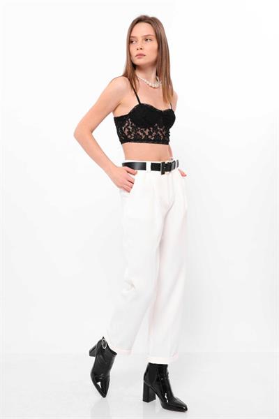 Dantelli Bralet Siyah