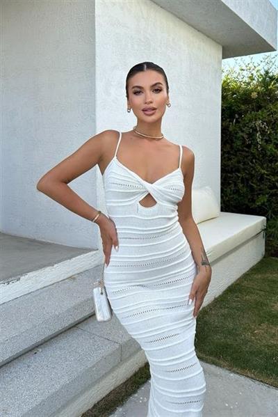 Darcy Ajurlu Cut Out  Elbise 2769