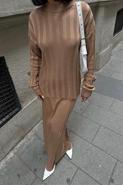 Darcy Etek Bluz Triko Takım 9969