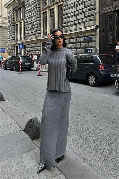 Darcy Etek Bluz Triko Takım 9969