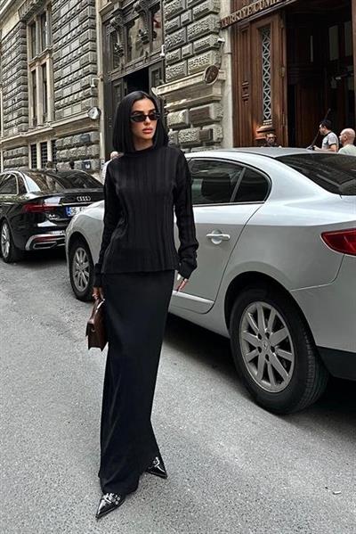 Darcy Etek Bluz Triko Takım 9969