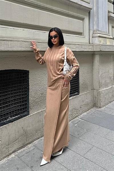 Darcy Etek Bluz Triko Takım 9969