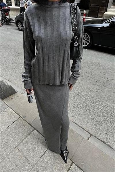 Darcy Etek Bluz Triko Takım 9969