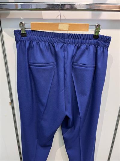 Dekorati̇f Düğmeli̇ Arka Bel Lasti̇kli̇ Pantolon