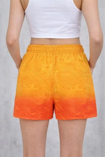 Deniz Şortu Fermuarlı Cepli File Astarlı Hızlı Kuruyan Premium - Çok Renkli