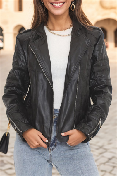 Deri Ceket Siyah