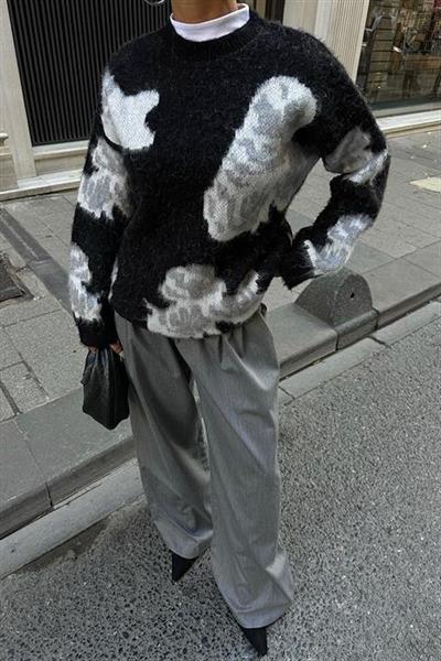 Desenli Şardonlu Kazak 1357