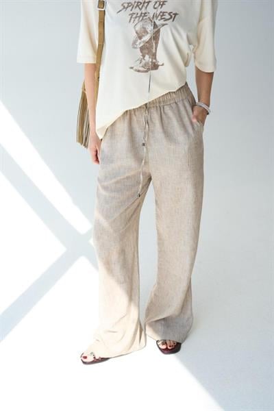 Dokuma Pantolon - Camel