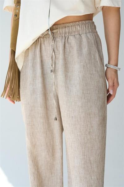 Dokuma Pantolon - Camel