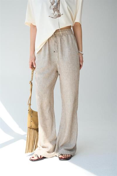 Dokuma Pantolon - Camel